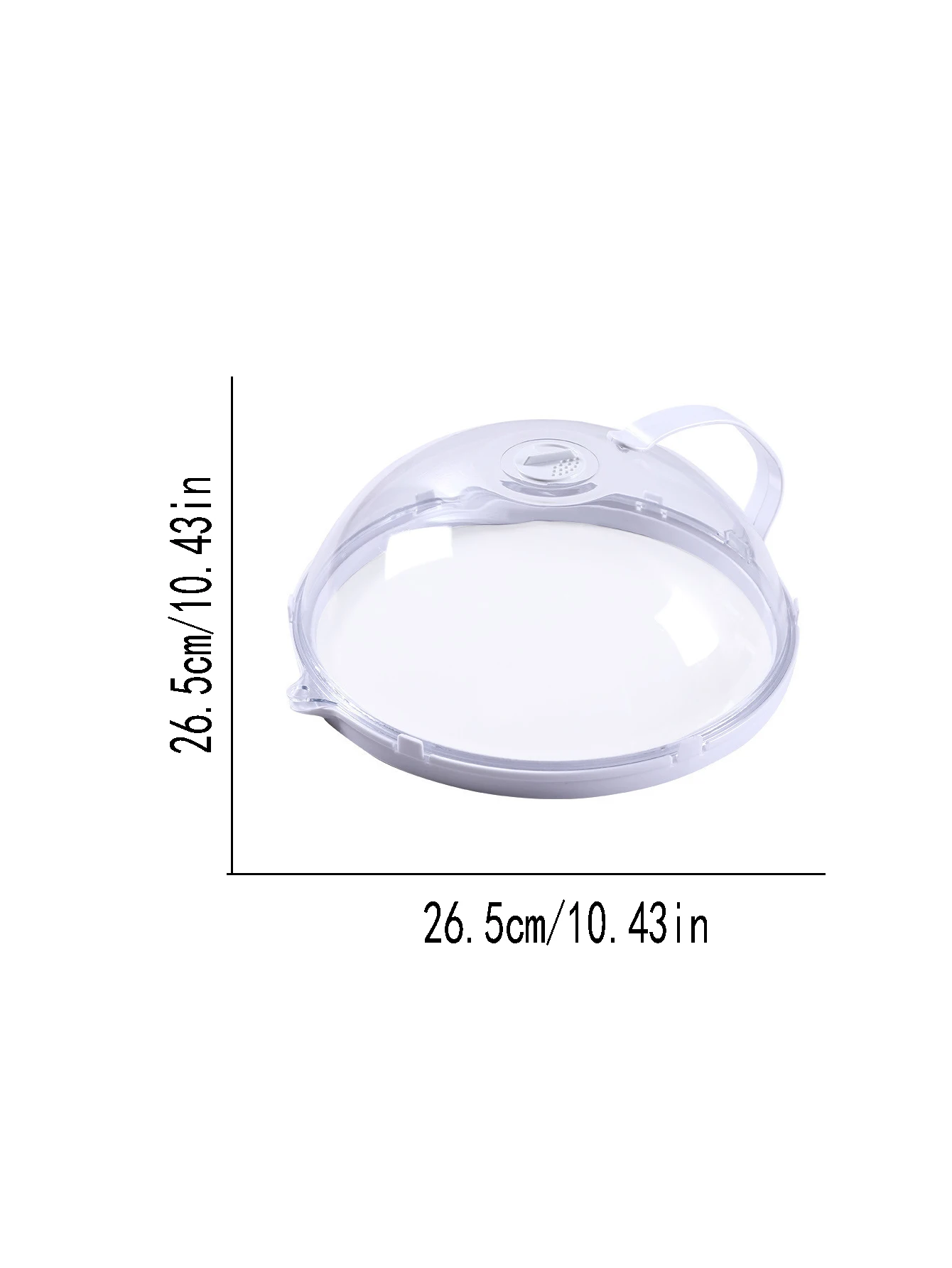 Microwave oven heating appliance Bowl cover Refrigerator round plastic transparent oil spillproof fresh cover bowl cover