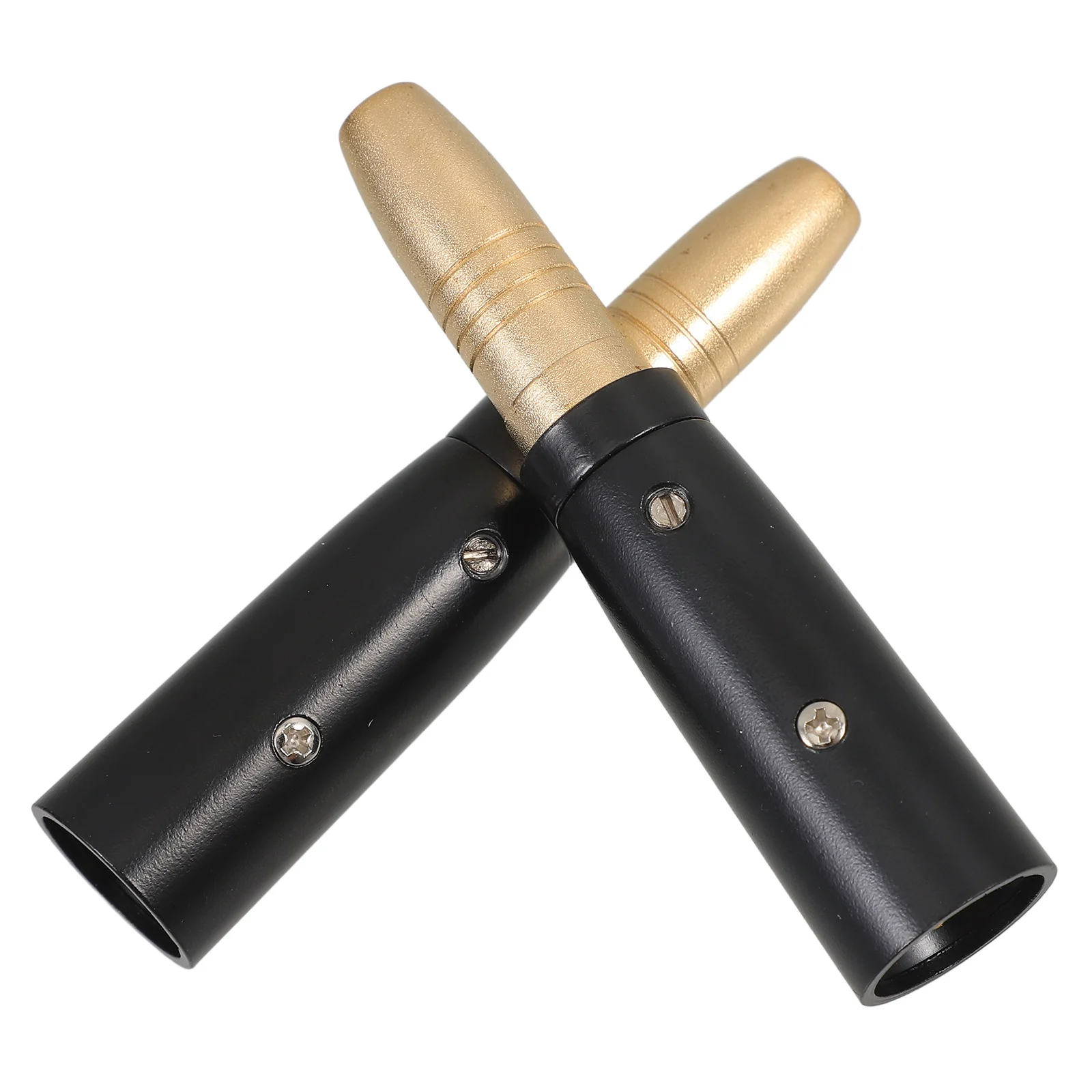 

2Pcs 6.35mm to Xlr 3-Pin Female Audio Adapter Professional Gold Plated Connector for Microphone Plug Sound Transmission