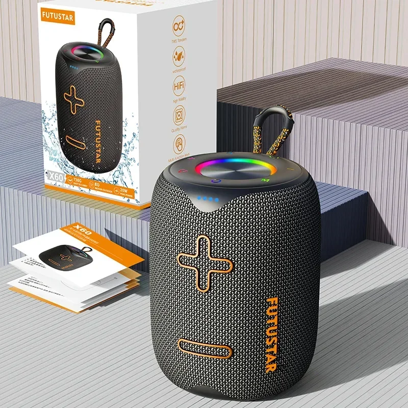 

Multifunctional Powerful 20W Subwoofer High Fidelity Mini Stereo Portable Waterproof Outdoor Bluetooth with High Volume Speakers