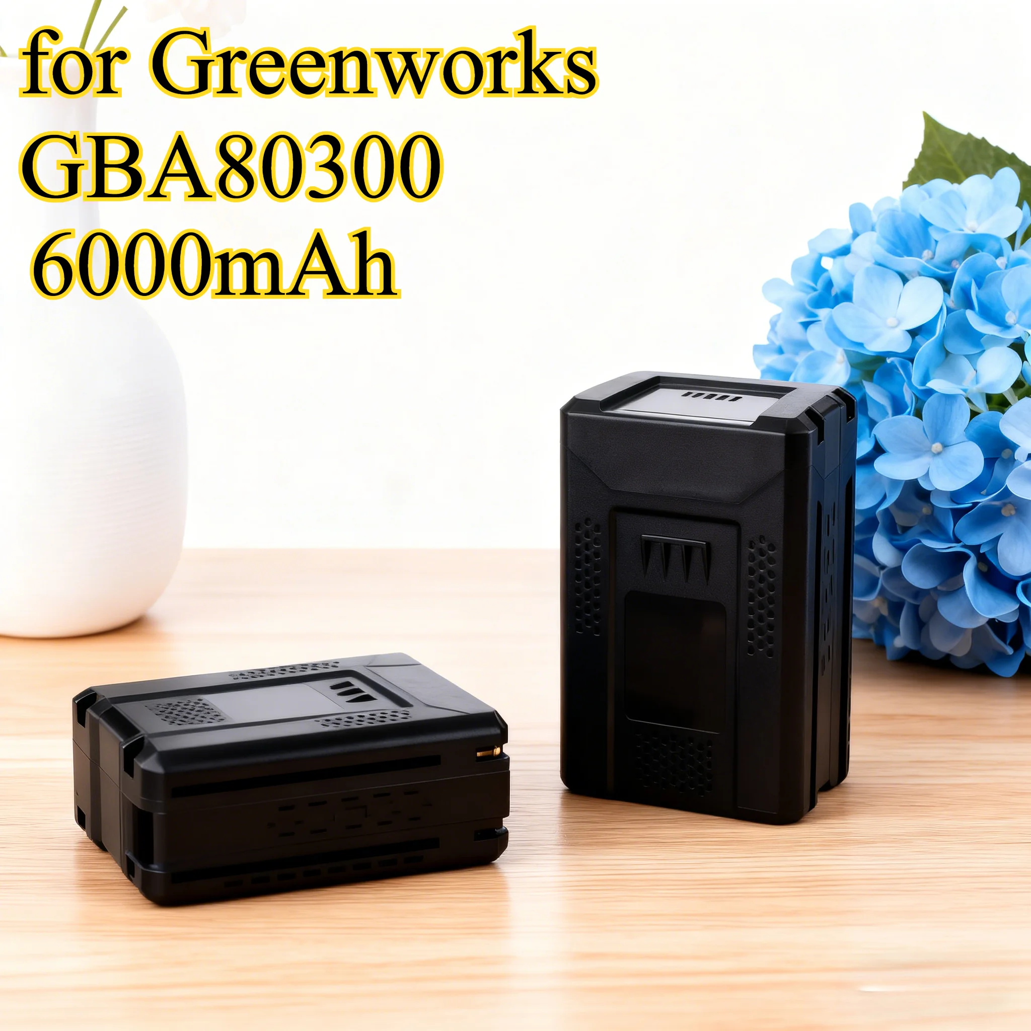 

Сменный аккумулятор 6000 мАч, 80 В для Greenworks GBA80300/GBA80200/GBA80250, аккумуляторные инструменты, высокая емкость, длительное время работы, надежный