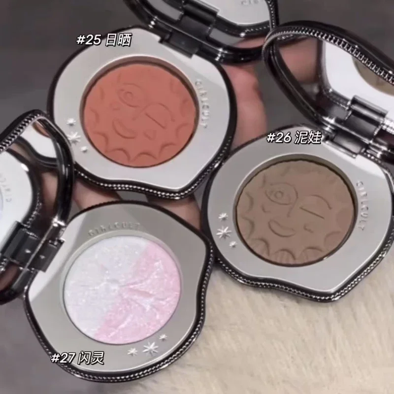 Girlcult Miao Witch Series Blush Crema multiuso Guance Evidenziando il contorno del viso Evidenziatore Trucco naturale a lunga durata