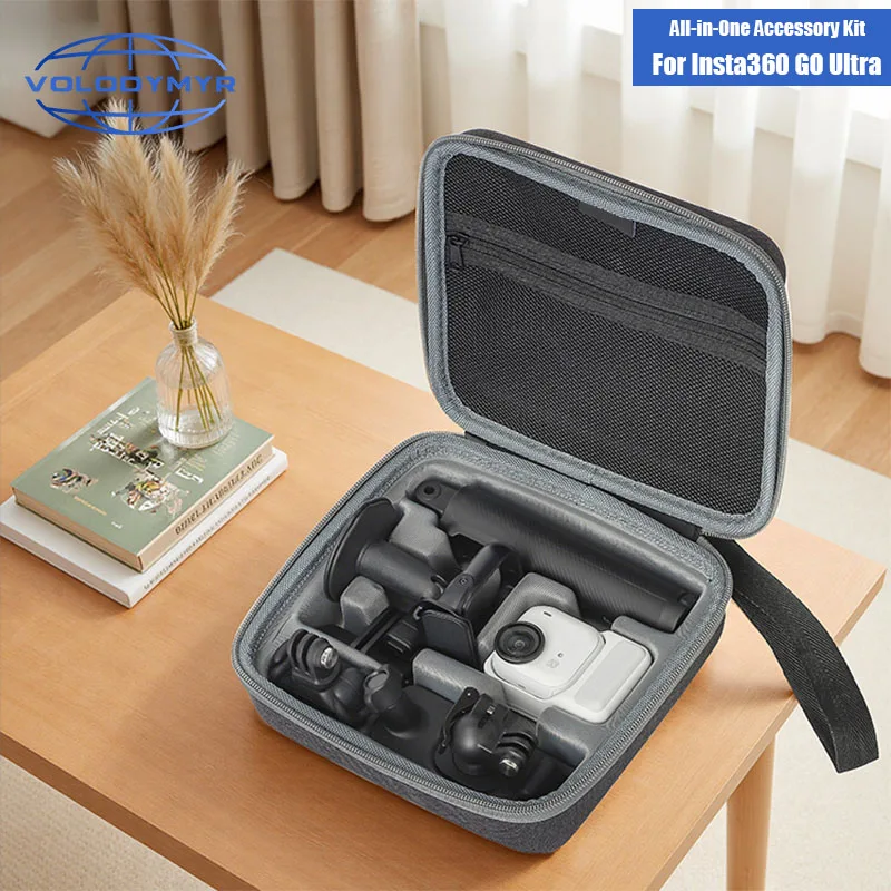 VOLODYMYR Storage Case for Insta360 GO Ultra Carrying Bag Portable Bag Camera Handbag for Insta 360 Go Ultra Accessories