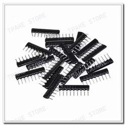 Resistor array 5/6/7/8/9PIN A102/152/202/332/472/512/103/203/223/333/104J 1K 1.5K 2K 3.3K 4.7K 5.1K 10K 20K 22K 33K 100K Ohm