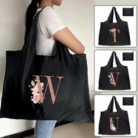 Shopping Bag Tote Bag Foldle Grocery Organizer Reusable Handbags Shoulder Bags Convenient Large-Capacity Large Tote For Fashion