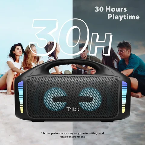 Tribit StormBox Blast Bluetooth-динамик 90 Вт с мощным звуком — внешний вид товара