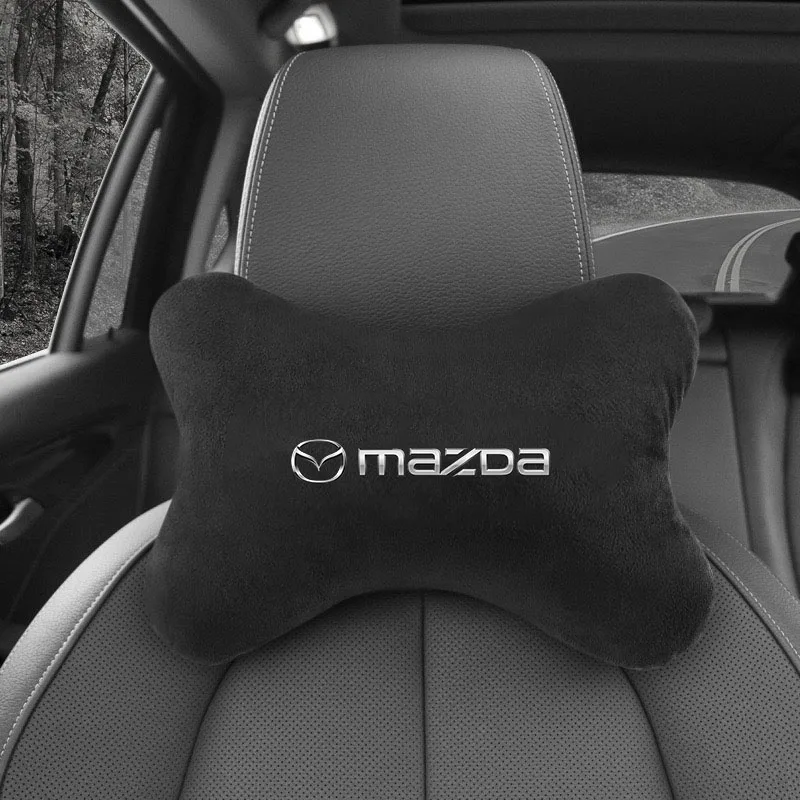 

Car Seat Belt Protect Cover Shoulder Pad Seat Headrest Neck Pillow for Mazda 2 3 5 6 8 CX5 CX-5 CX-7 CX-9 MX-5 ATENZA Axela
