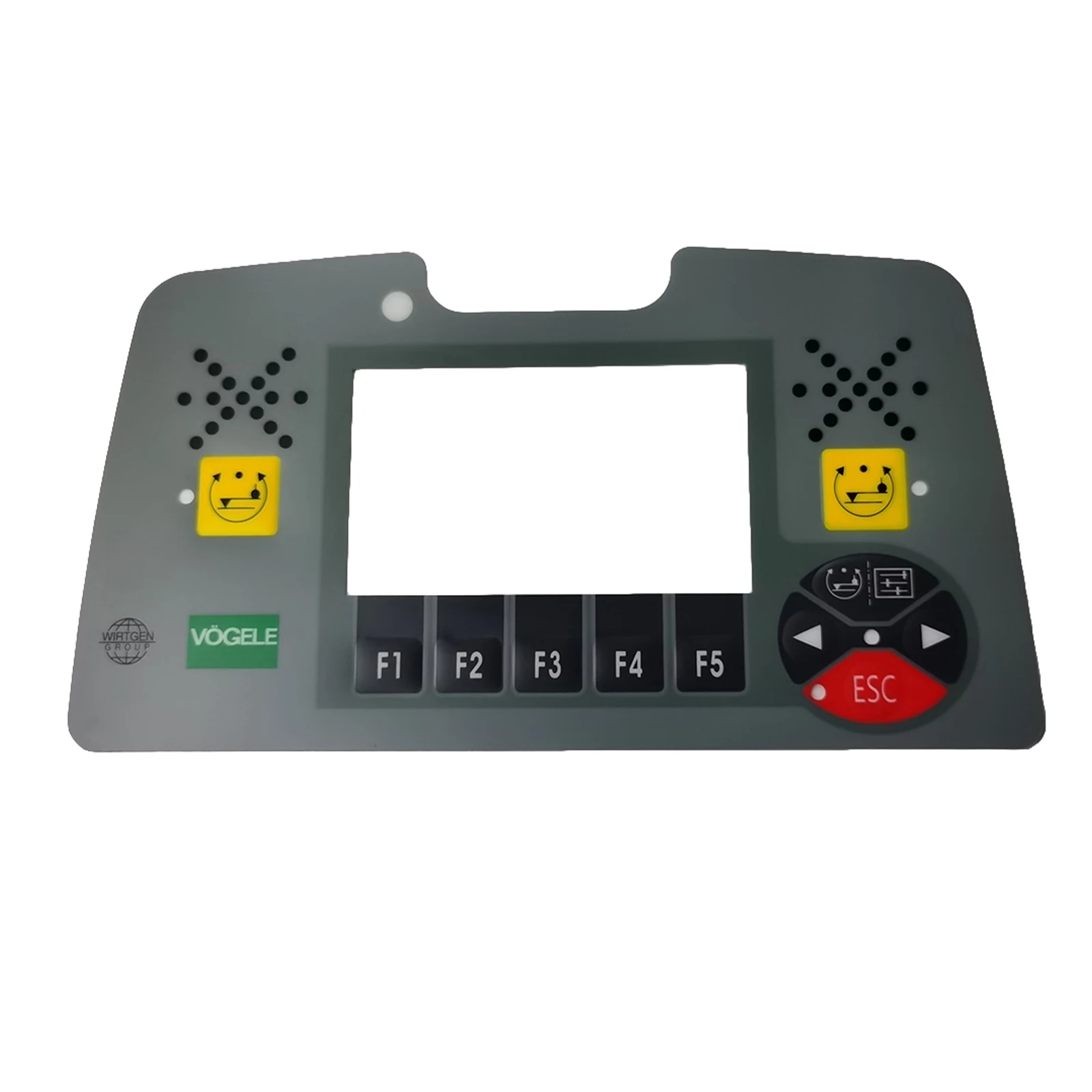 Vogel-3 paver parts Side control box Display film  asphalt paver control box panel film