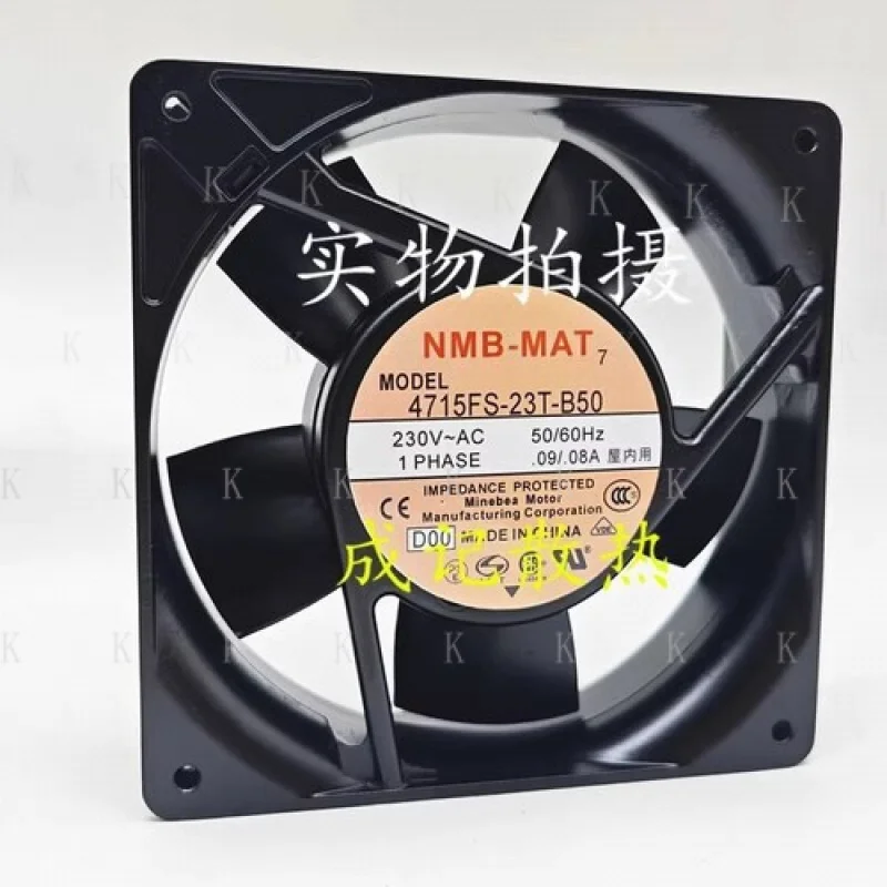 

C FOR NMB 4715FS-23T-B50 12038 AC230V 0.09/0.08A 120*38MM Cooling Fan for Fanuc
