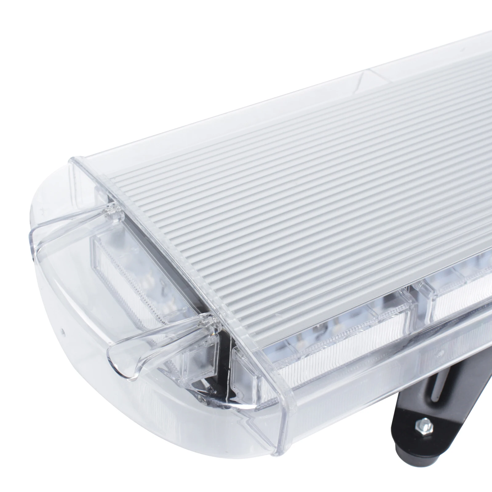 Barre lumineuse LED étanche universelle, 96 LED ambrées, 51 ", balise d'urgence, avertissement, dépanneuse, réponse stroboscopique