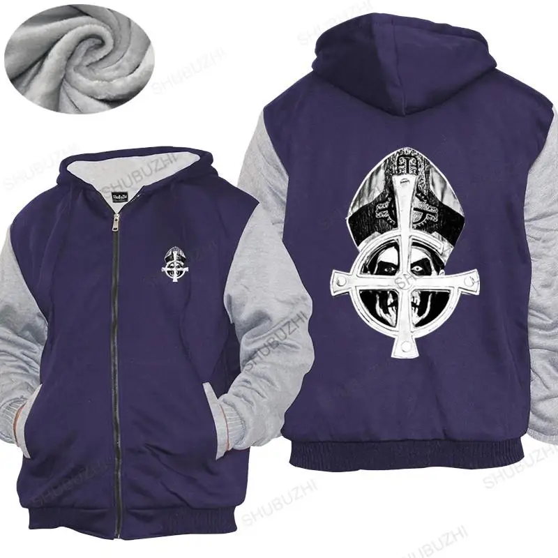 New hoodies shubuzhi tops for men Ghost B.C. Heavy Metal Hard Rock Band Papa Emeritus - Custom thick hoody cotton warm coat