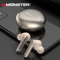 Monster N-Lite 203 AirLinks Wireless Bluetooth Waterproof Earphones Noise Cancelling Headset HIFI Music Stero Earbuds With Mic