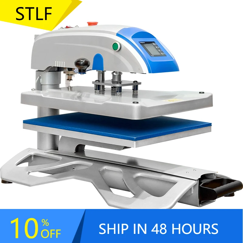 

STLFElectric Automatic T-shirt Heat Transfer Printing Machine 16x20 Swing Type Heat Press