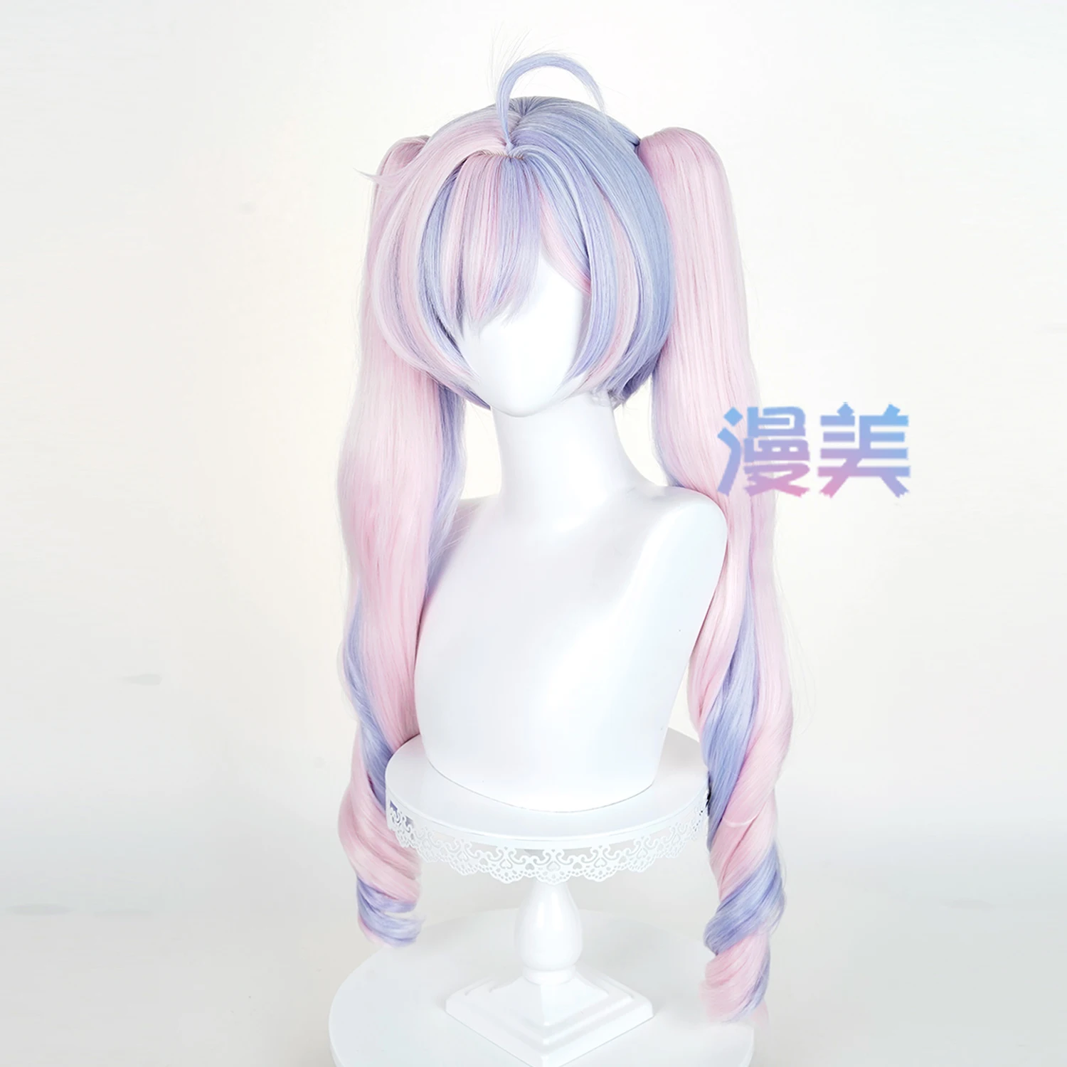 لعبة الأزرق الأرشيف Uzawa Reisa شعر مستعار تأثيري الفتاة السحرية Uzawa Reisa مزدوجة ذيل حصان تصفيفة الشعر لحفلة الهالوماس Comicon