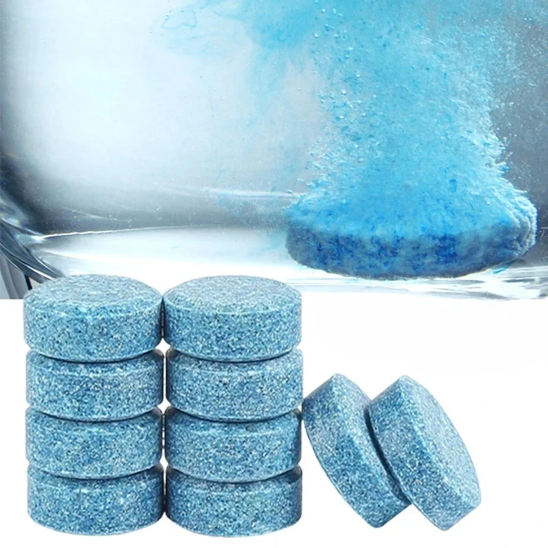 

Car Windscreen Window Auto Glass Toilet Car Accessories Wiper Solid Cleaner Home Effervescent Tablets 10pcs/set