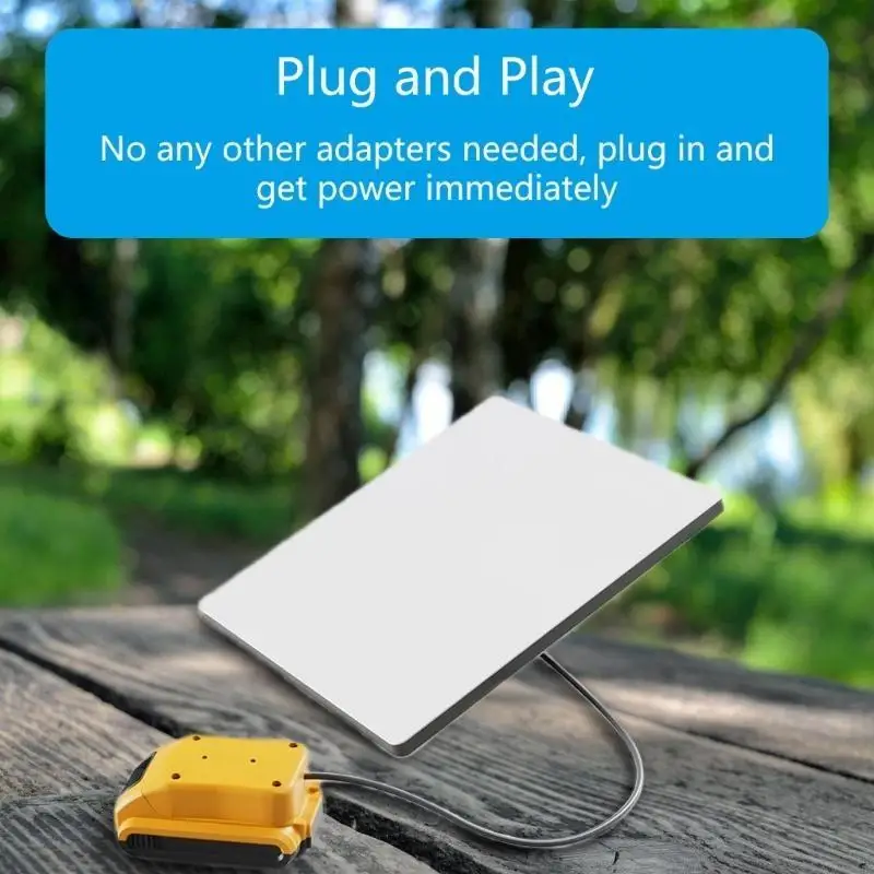 E1PF DIY-адаптер питания для Dewalts 18V-20V лития батарея для подключения к розетку