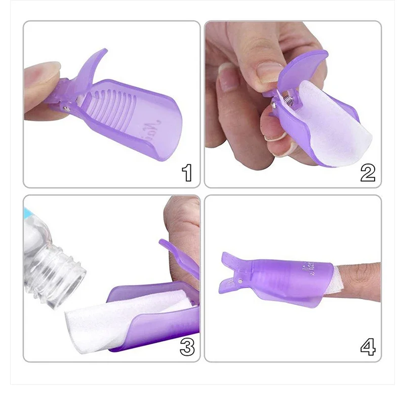 Detergente per unghie Sgrassatore Salviette di cotone Gel Polish Colla Rimozione Tovaglioli senza pelucchi Manicure Unghie Accessori per unghie Strumenti