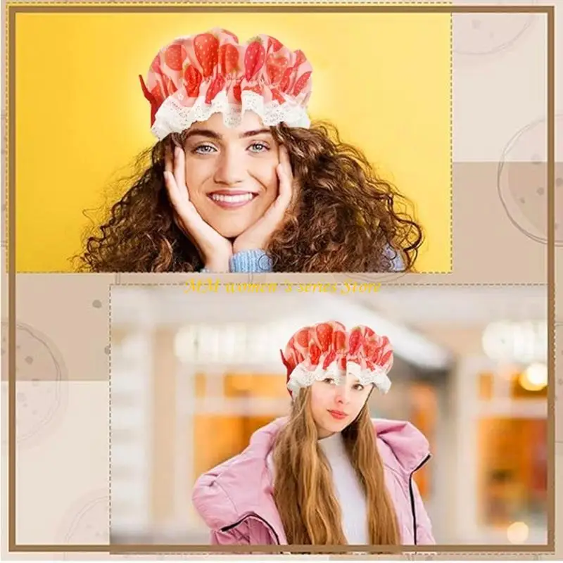 Q39C Copricapo per testina stampa elasticizzato a bacca Cappello comodo e senza cuciture Copricapo leggero in poliestere