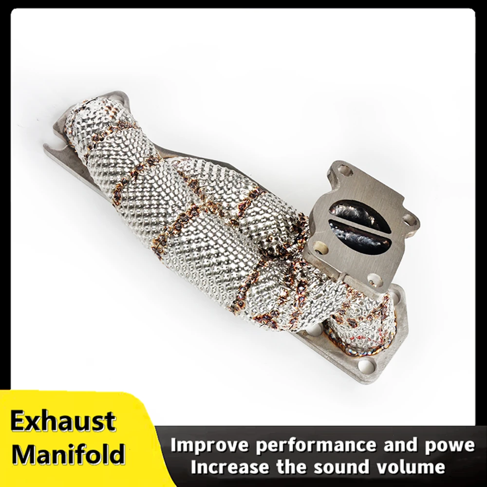 

For BMW MINI Cooper S R56 R57 R60 1.6T 2006-2013 auto parts stainless steel exhaust manifold with insulation muffler converter