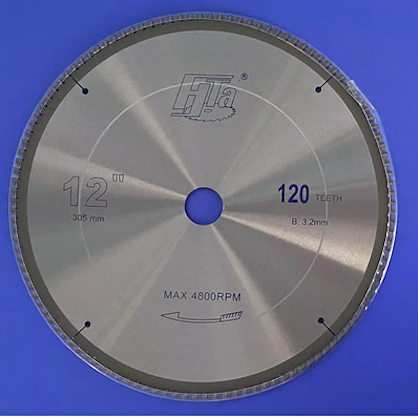 Cost Sale Of Pro Quality Aluminum Pipes Cutting 305*2.2-3.2*25.4/30/32*100/120Z Aluminum Copper Alloy Pipes Sawing TCT Saw Blade