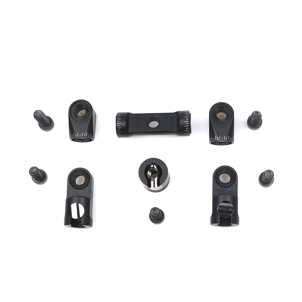 Fully Adjustable Double V-Bar Quick Disconnect Archery Stabilizer Mount For Recurve & Compound Bow, Ideal Halloween Gift