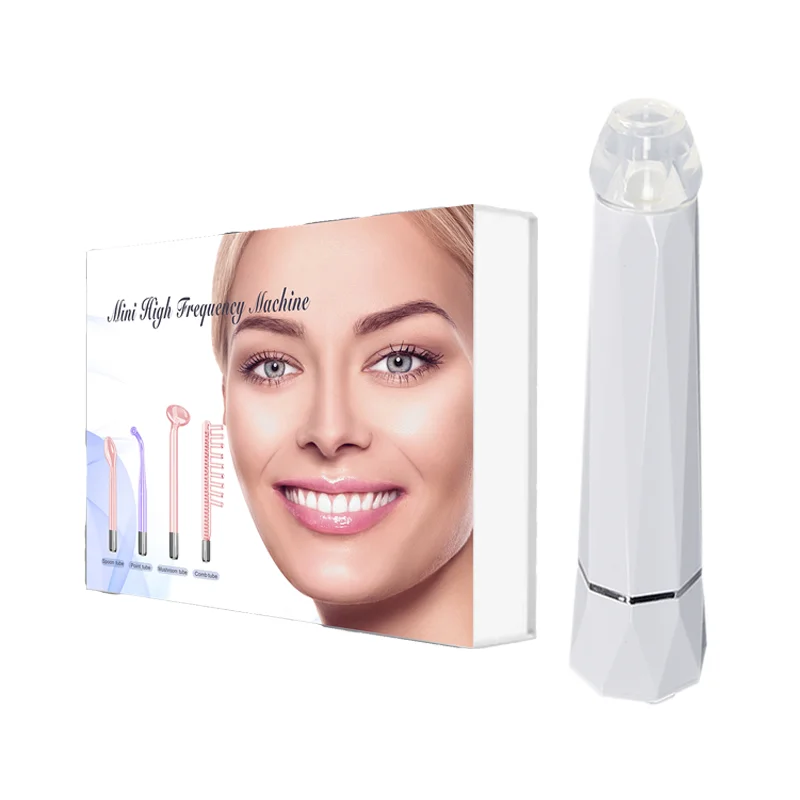 New Best Seller 7 in 1 High Frequency Wand Machine Facial Neon and Argon Acne Treatment Facial Tools for Care