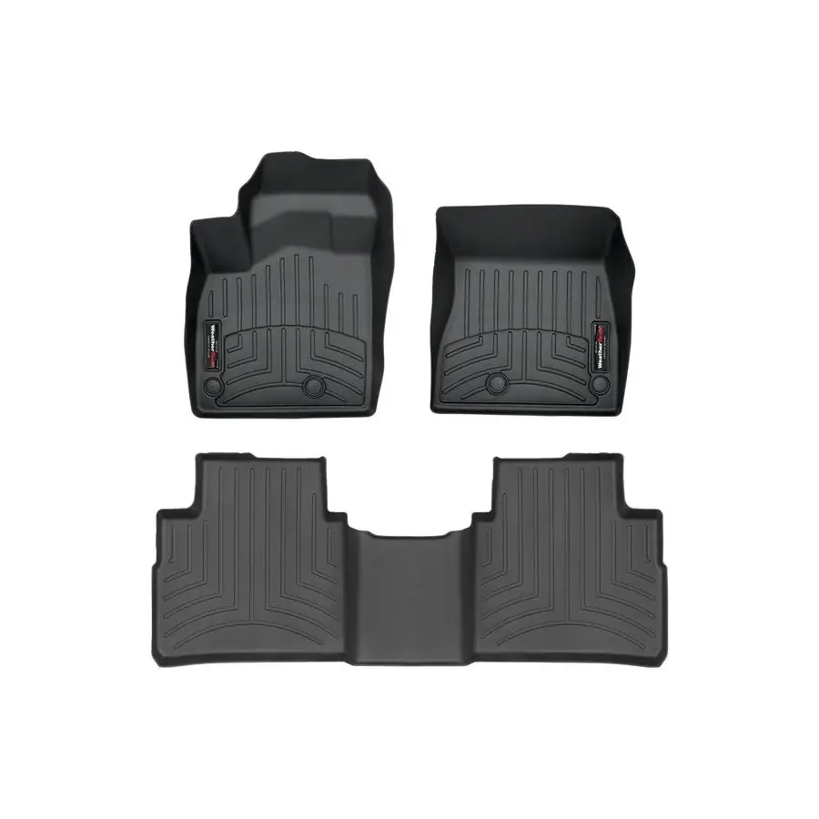 

Custom Fit FloorLiners for Nissan Rogue 1st amp 2nd Row 44177014416442, Black