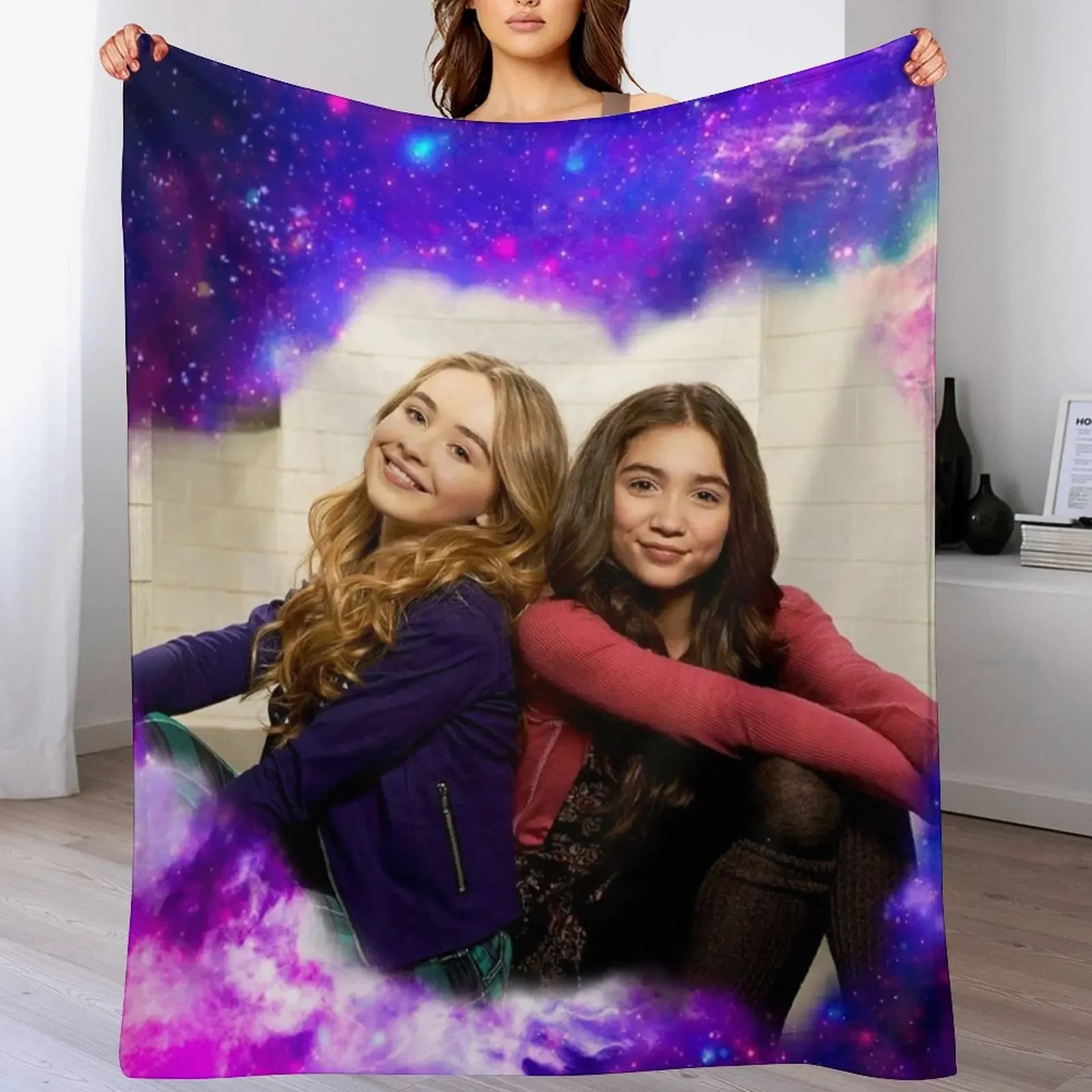 

Riley & Maya (Rilaya) Throw Blanket Lightweight Cozy Blanket for Bed Sofa