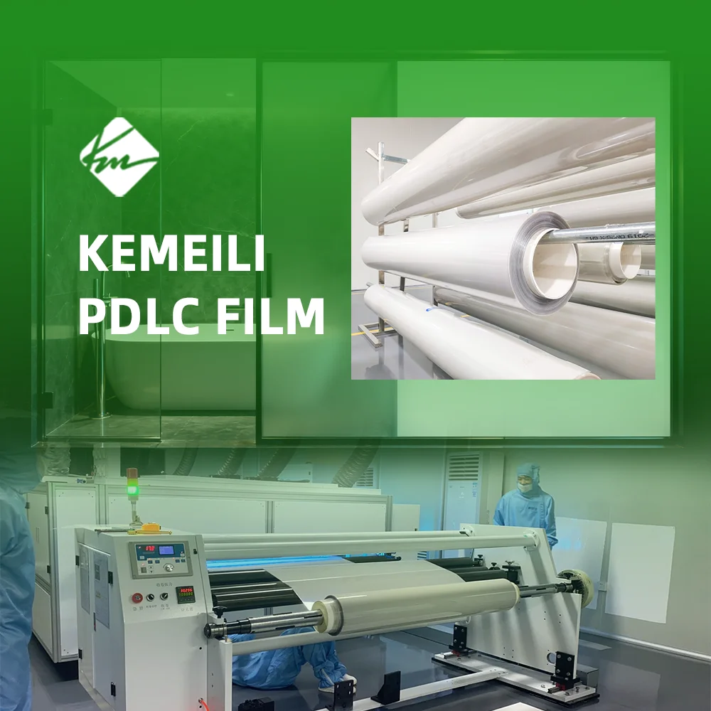 AIROW PDLC Smart Window Film, Electric Privacy Switchable PDLC Film Roll for Container Office