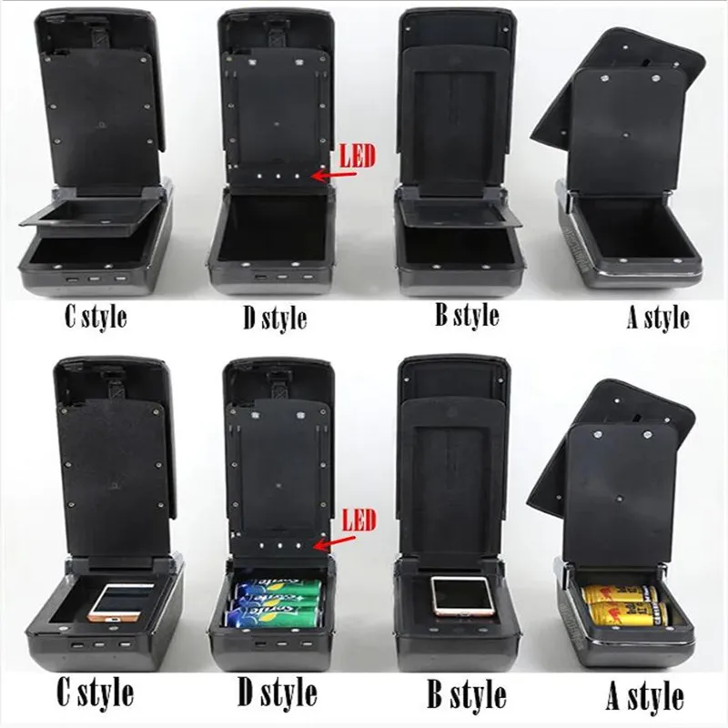 For Renault Duster Armrest For Nissan Terrano 3 Dacia Duster Oroc 2010-2018 Car Armrest Box Storage Box parts Car Accessories