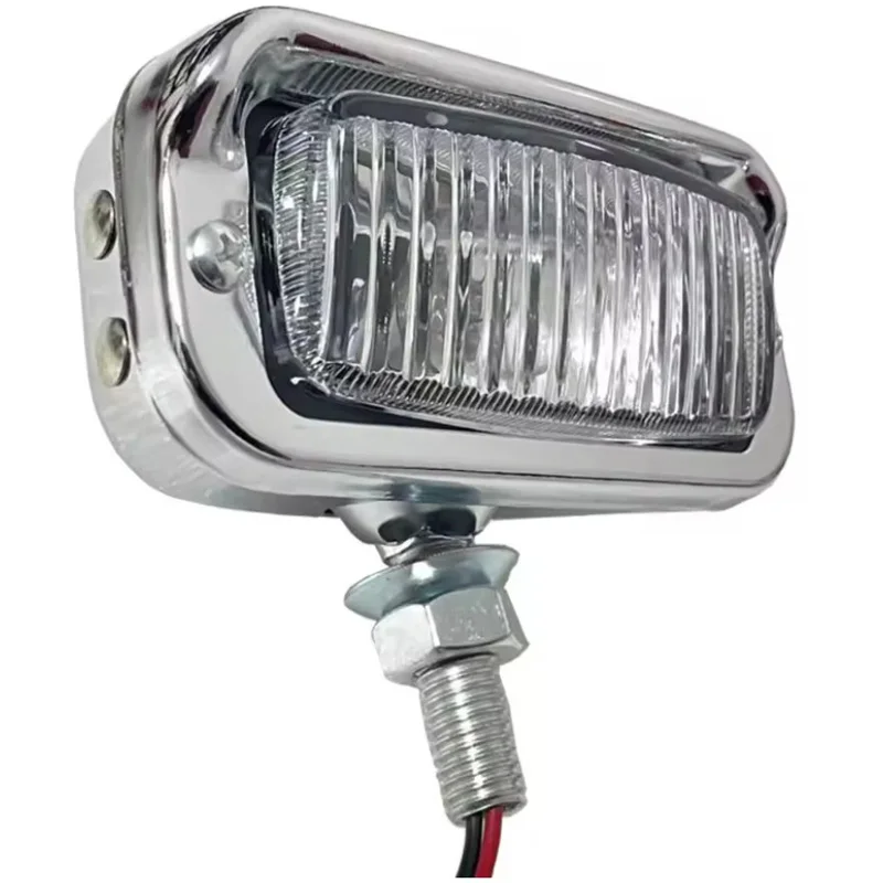 1PCS or 2PCS  Motorcycle Square Halogen Headlight Fit For Honda Harley Chopper Cafe Racer Dyna Sportster Suzuki Kawasaki