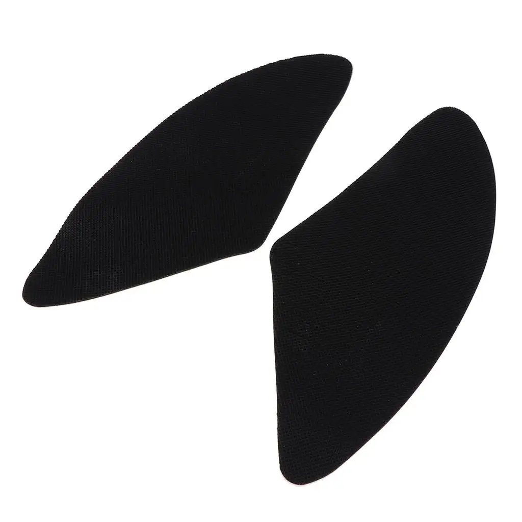 Motorcycle Black Rubber Tank Traction Pad Side Gas Knee Grip Protector for ZX 18283