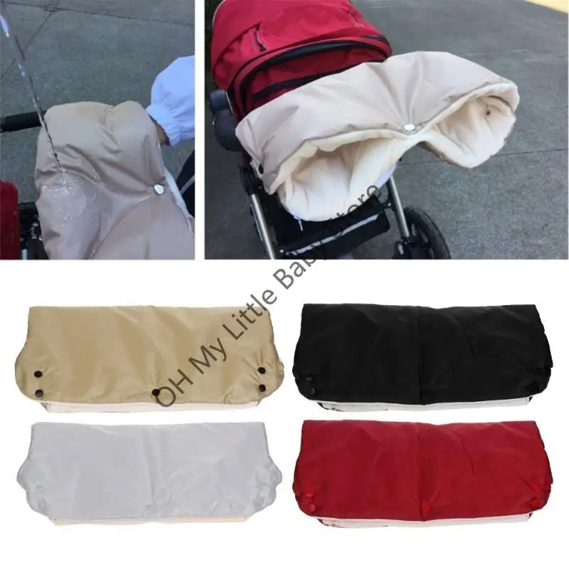 

M76C теплая муфта для коляски, муфта для рук, зимние перчатки, утепленная флисовая подкладка, универсальный размер, перчатки для