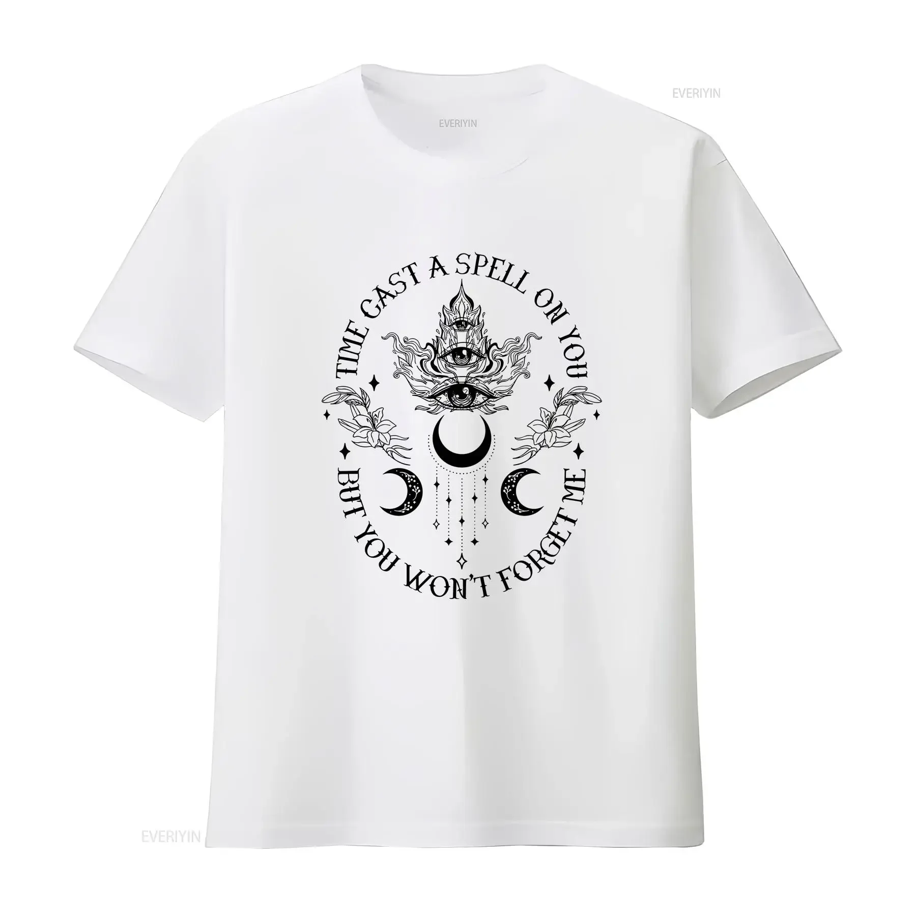 Time Cast A Spell Vintage T Shirt Classic Rock Band Lover Retro Music Fan Festival Wear Silver Springs Halloween Quotes graphic