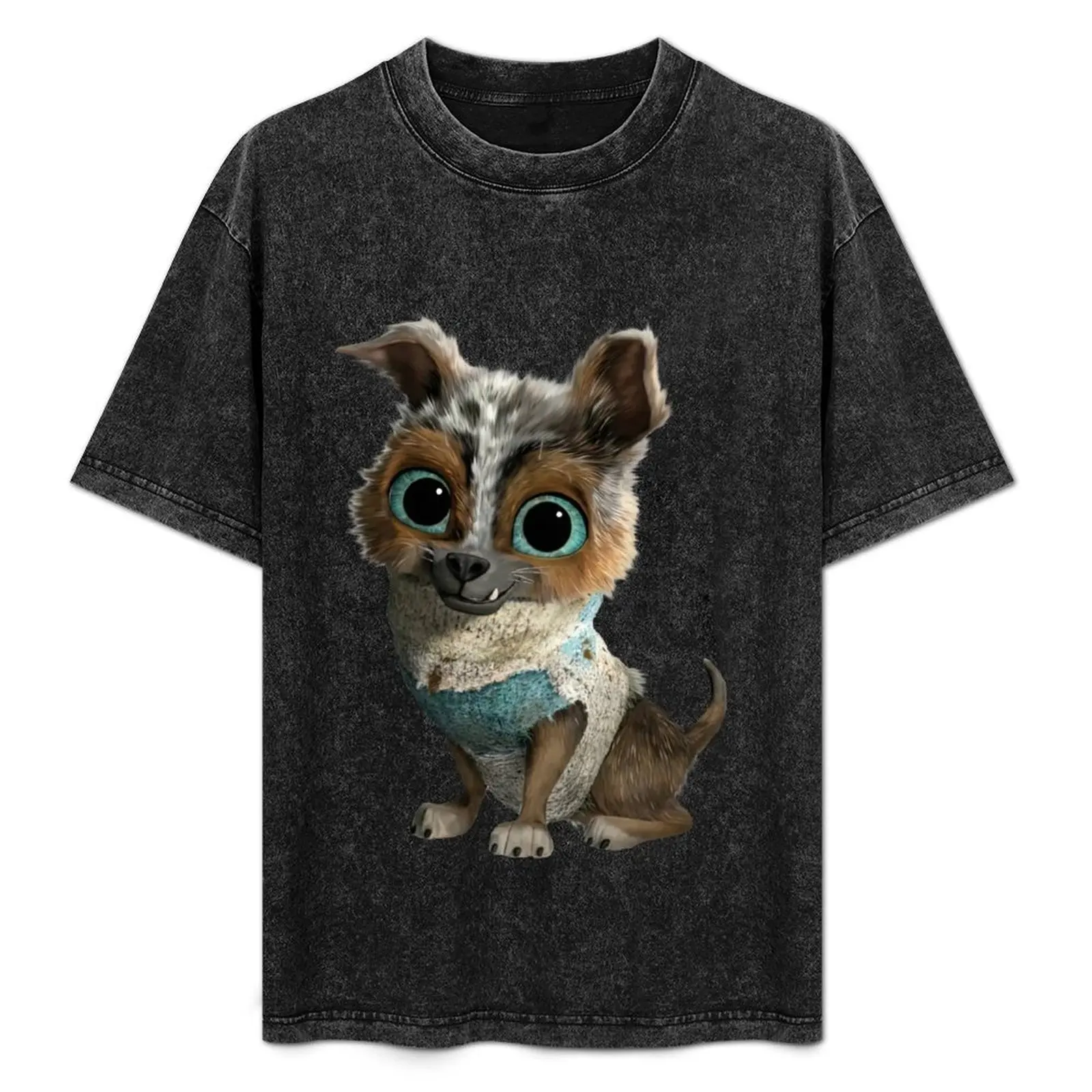 

Puss In Boots Baby Meme Perrito T-Shirt Lightweight Basic Short Sleeve Shirt