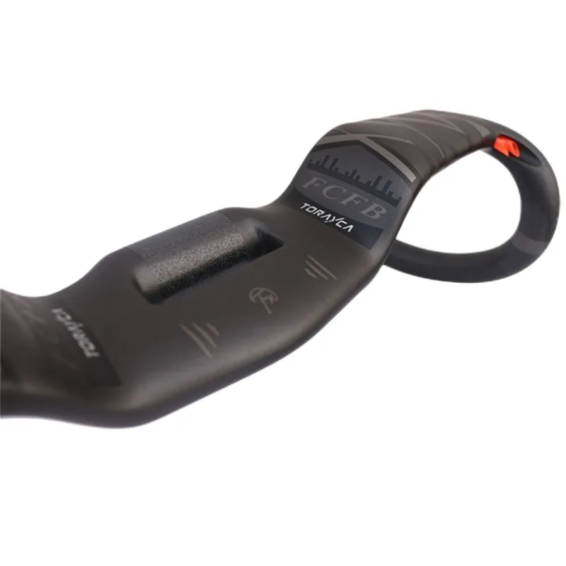 Carbon bike Handlebar FCFB Road Bicycle Handlebars bent bar internal routing matt finish 400/420/440mm cycling handlebar