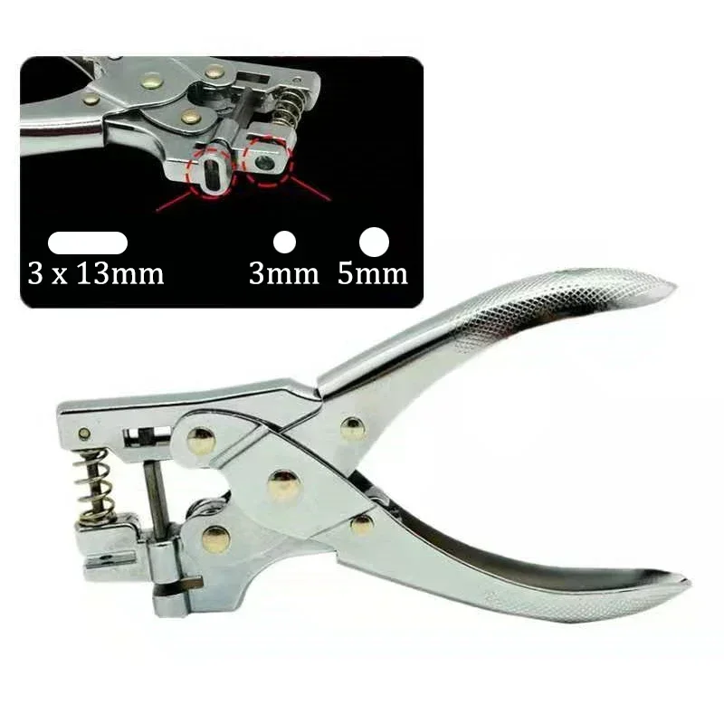 Hole Cutter 5mm DIY Punching Scrapbooking Round Card Punch Puncher 3mm Supplies Photo Paper Slot PVC Metal Tools