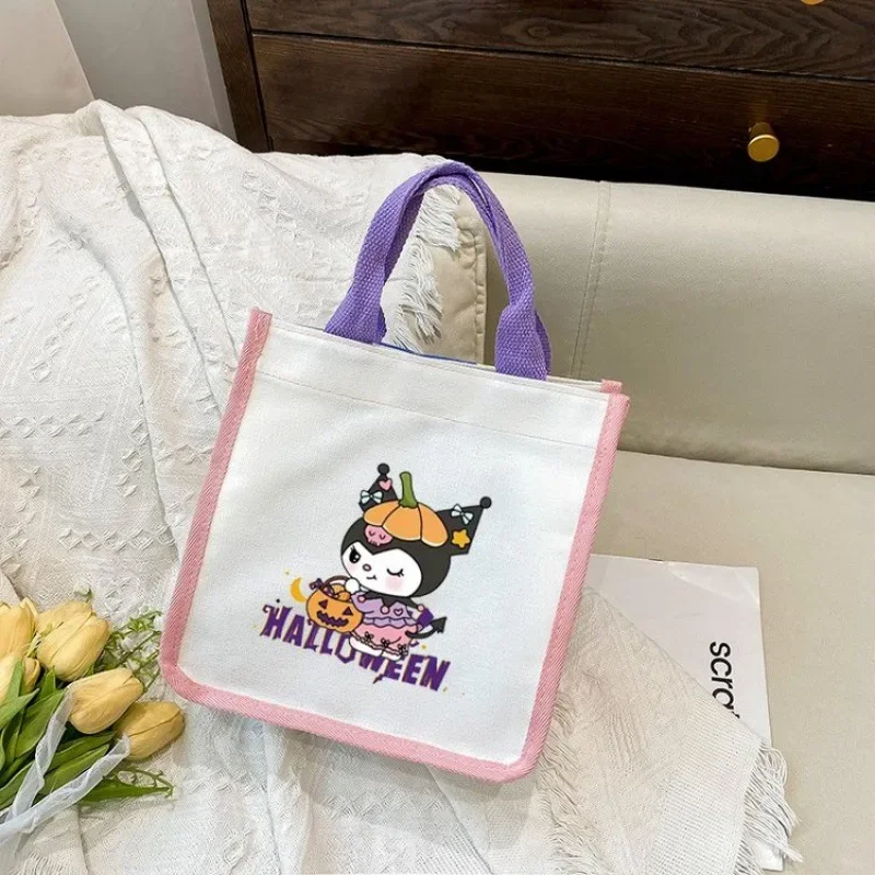 Sanrio New Clow M tas tangan kartun, lucu dan ringan kapasitas besar tahan air tahan noda tas tangan kasual