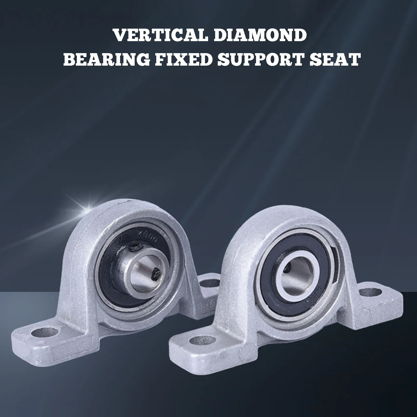 Pillow Block Mounted Ball Bearing Vertical Diamond-Shaped Horizontal Bearing Suitable for Automotive Construction