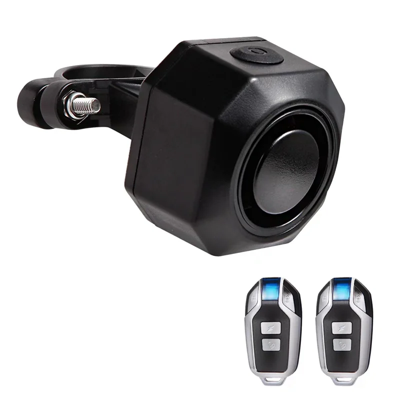 แตรจักรยานสัญญาณเตือนภัยรถยนต์ไฟฟ้าสัญญาณกันขโมยพร้อมเซ็นเซอร์ตรวจจับความเคลื่อนไหวกันน้ําแบบชาร์จไฟได้สัญญาณกันขโมย