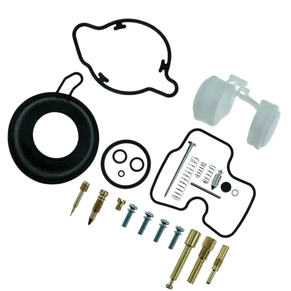 16010-MZ5-920 Motorcycle Carburetor Carb Repair Rebuild Kit with Diaphragm Float Pin Fit For Honda Magna 750 VF750CD Deluxe