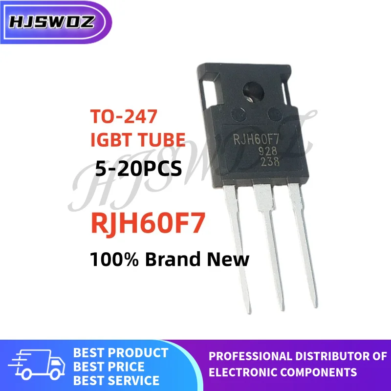 5~20Pcs brand new RJH60F7 RJH60F7DPQ TO-3P IGBT tube for welding machine In Stock