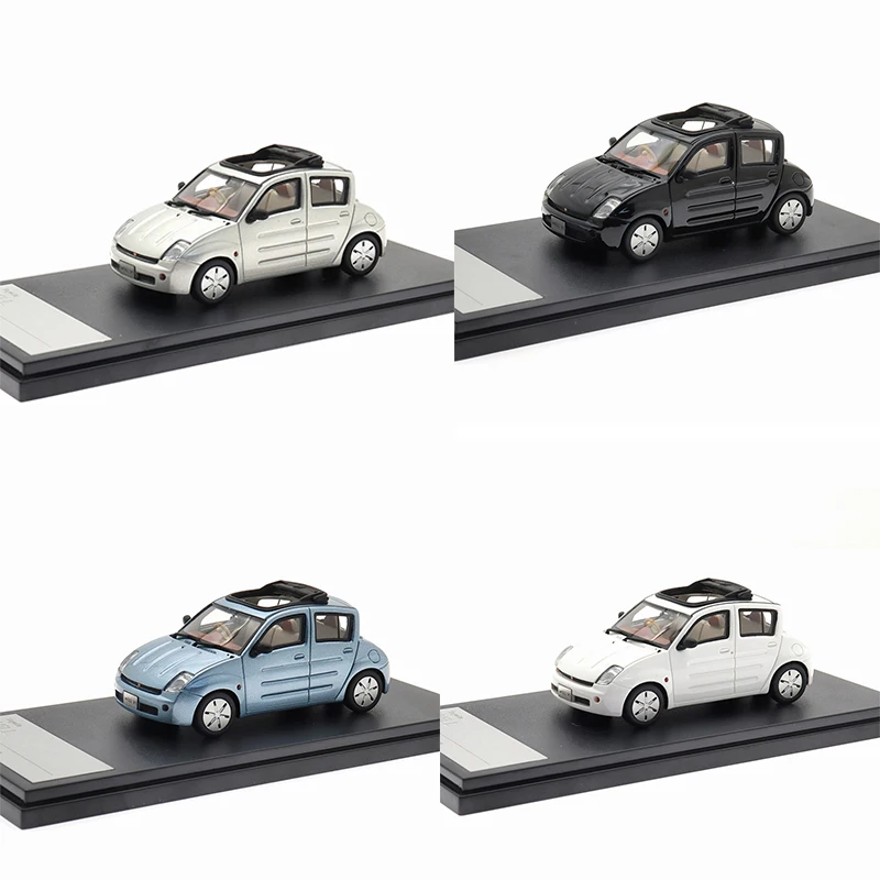 1/43 Scale Toyota WiLL Vi 2000 Simulation Resin Car Model Static Vehicle Display Collectible Toy Gift Souvenir Decoration