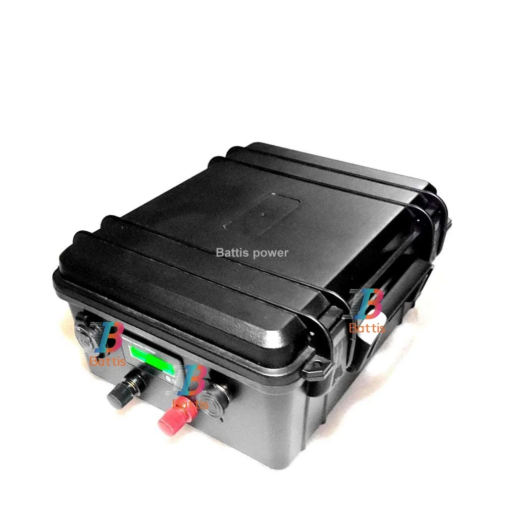 Batterie lithium-ion 36V, 60/80/100/110/120/130/150/200 Ah, avec chargeur, pour moteur de pêche à la traîne, hélice, bateau de p