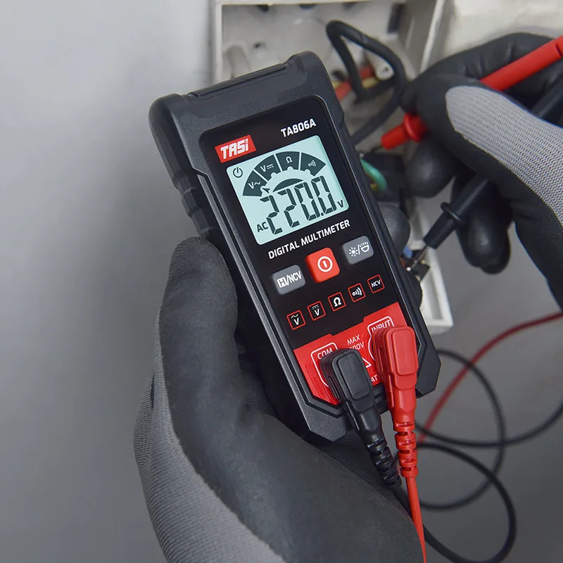 Fully Automatic Digital Multimeter Portable Auto‑Recognition Multi‑Meter No‑Gear‑Shift for Household Electric Repair