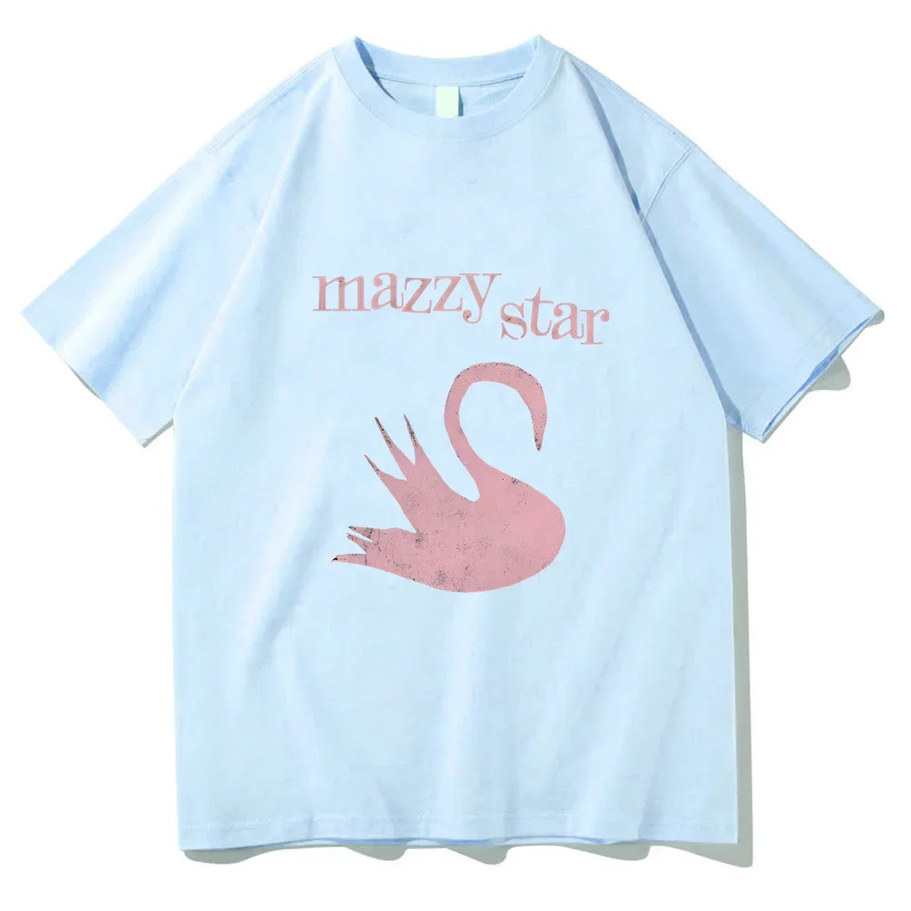 T-shirt Alternative Rock Band Mazzy Star  Funny Graphic Printing Top Short Sleeve Cotton Women Men Tshirts Ropa De Mujer Tee