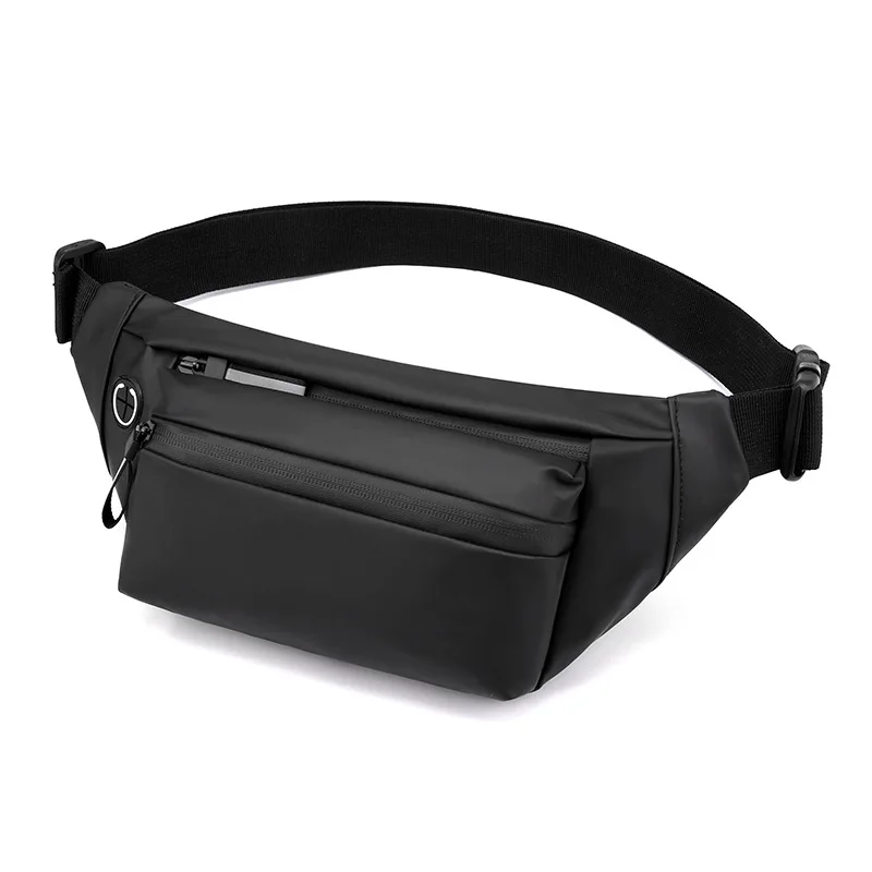 Bolsa de cintura impermeável para homens, Fanny Pack, Peito, Esportes ao ar livre, Crossbody Bag, Viagem casual, Cinto Masculino, Hip Packs, Moda