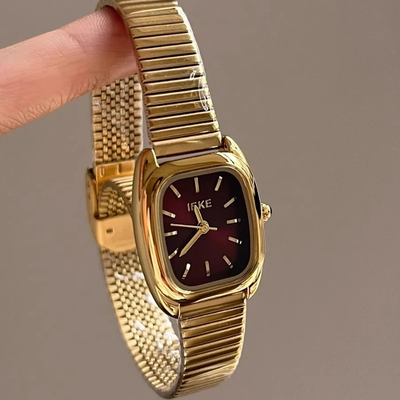 2025 waterproof quartz watch birthday gift student classic trend women's watch elegant and simple