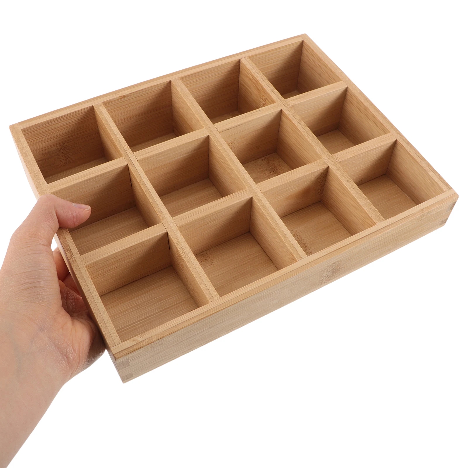 Wooden Spice Rack Organizer Countertop Storage Shelf Rack For Kitchen Cabinet Seasoning Display Stand Natural Grain