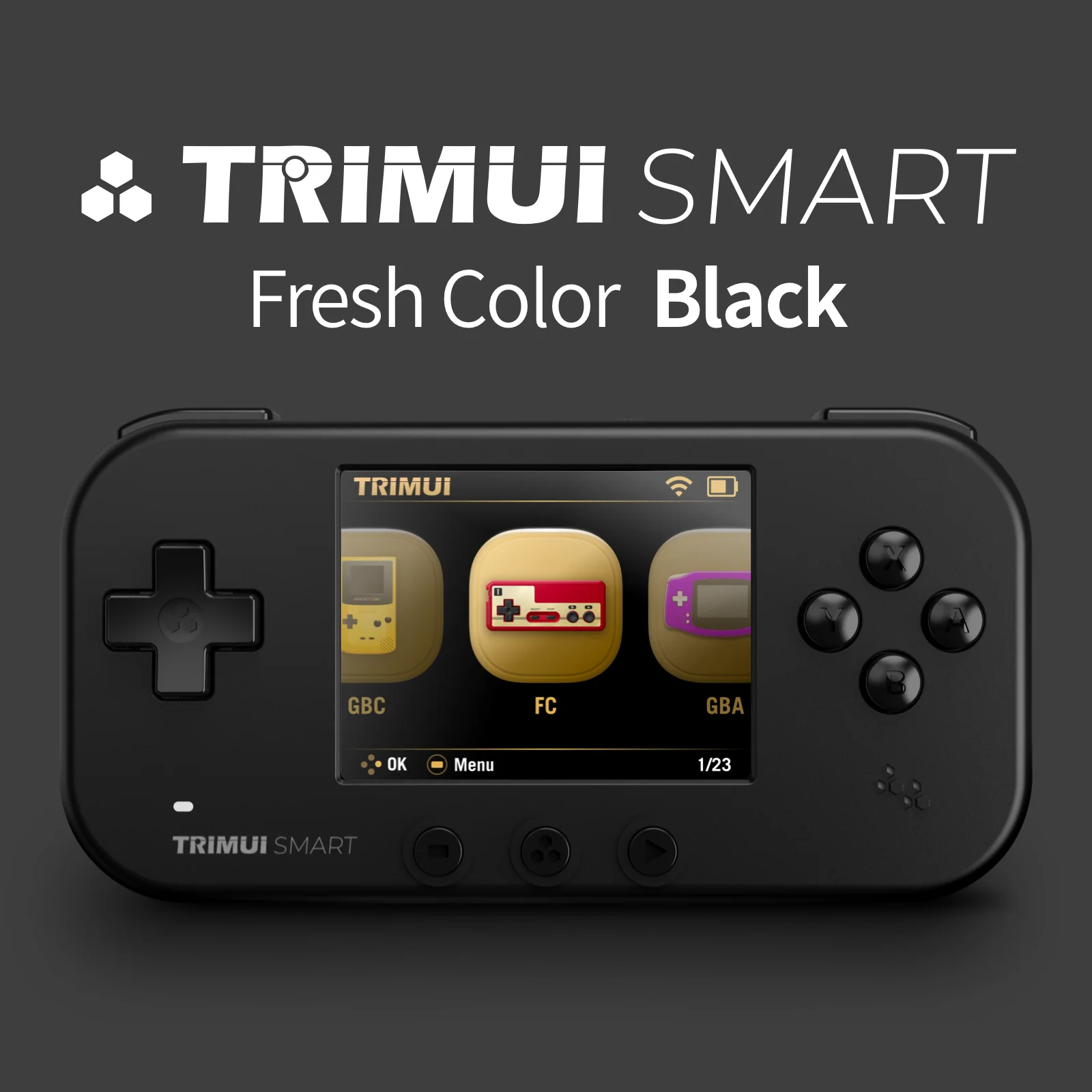 Mini TRIMUI Smart Retro Handheld Game Console 2.4 Inch Pocket Video Games Player Handles Gaming Box A66 update Version Kids Gift