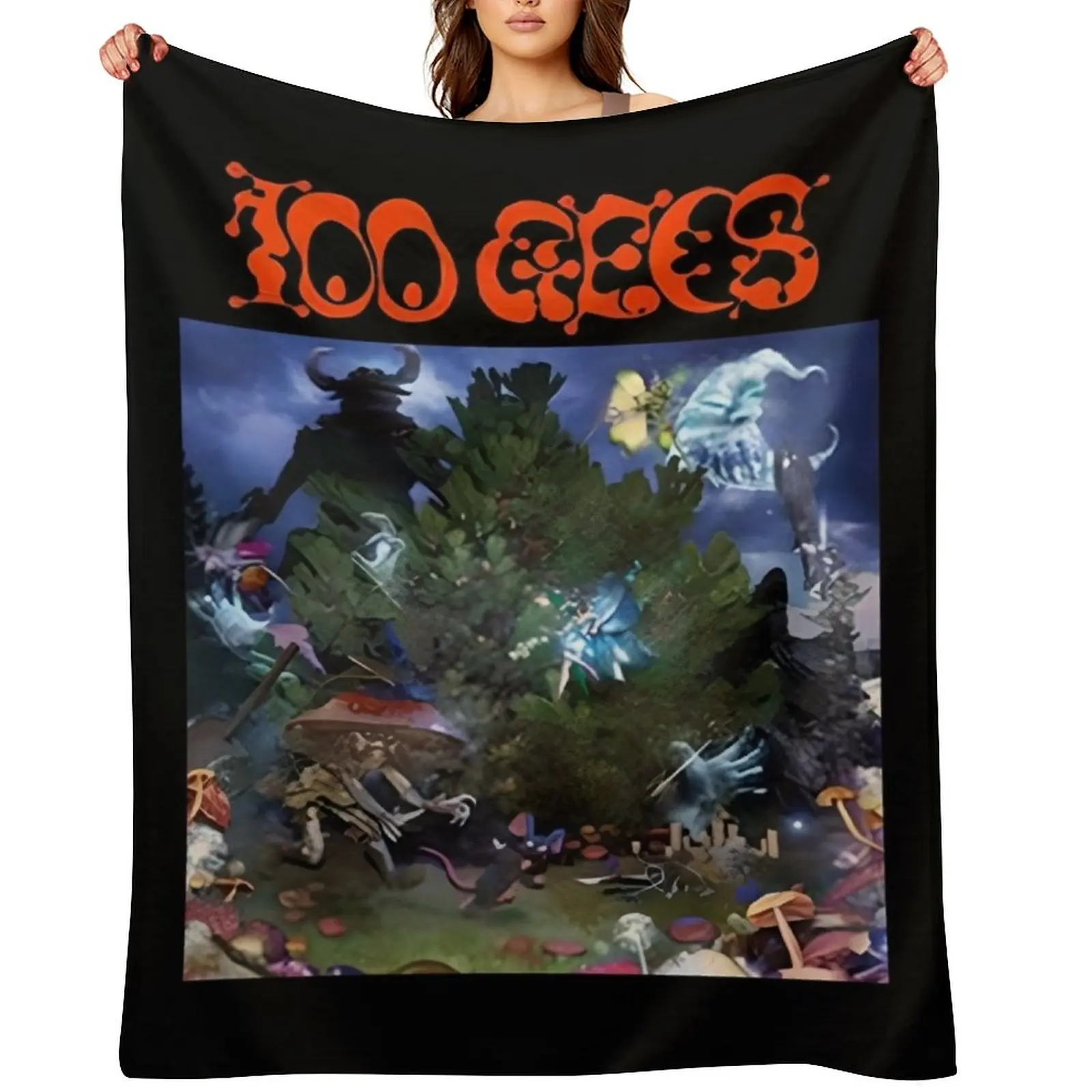 100 Gecs Throw Blan…